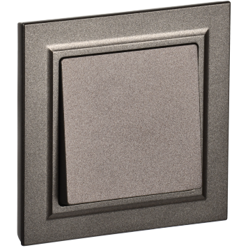 BRITE Выключ. 1-кл. 10А в сб. ВСР10-1-0-БрТБ бр. IEK