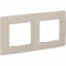 ETIKA Рамка 2-мест. сл. кость