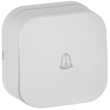 GLORY Выключ. 1-кл. самов. о/у 10А ВСс20-1-0-ХБм бел. м. IEK