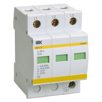 KARAT ОПС1-D УЗИП 3P In=5кА Un=230В Im=10кА IEK