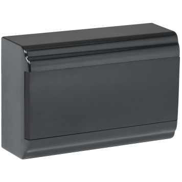 PRIME Корпус пластиковый ЩРН-П-12 черный IP41 IEK