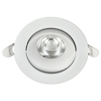 PRO Светильник LED ДВО 1813 9Вт 4000К IP20 круг белый IEK