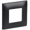 SKANDY Рамка 1-мест. SK-F01Bl черн. IEK
