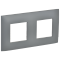 SKANDY Рамка 2-мест. SK-F02Gr сер. IEK