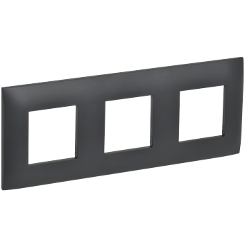 SKANDY Рамка 3-мест. SK-F03T титан IEK