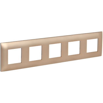 SKANDY Рамка 5-мест. SK-F05Sa песоч. IEK