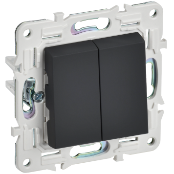 SKANDY Выключ. 2-кл. перекр. 10А SK-V06G граф. IEK