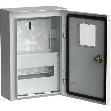 TITAN Корпус мет. коттеджный ЩУРн-1/9 (370х250х135) IP54 IEK