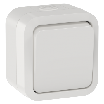 TORS Выключ. двухполюсный однокл. 10А IP55 TS311 белый IEK