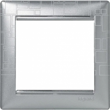 VALENA DIY Рамка 1-мест. алюм. мод