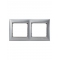 VALENA DIY Рамка 2-мест. алюм. мод