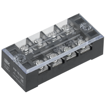 Блок зажимов БЗН ТВ-2504 2,5 мм2 25А 4 пары IEK