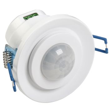 Датчик движения ДД 401 белый 800Вт 360гр 8м IP20 IEK