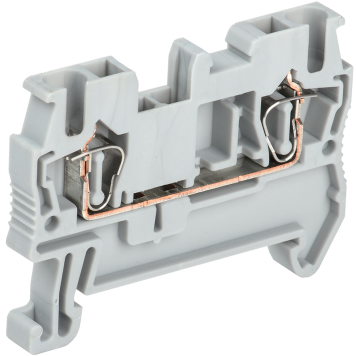Клемма пружинная КПИ 2в-2,5 31А серый IEK