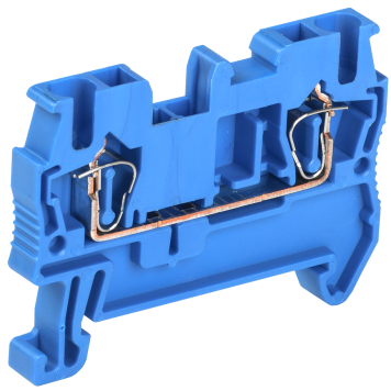 Клемма пружинная КПИ 2в-2,5 31А синий IEK