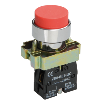 Кнопка управления LAY5-BL42 без подсветки красная 1NC IEK