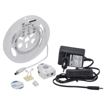 Комплект DIY (2835WW60-4,8-IP20-12В 1,2м + др. + ДД) IEK