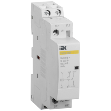 Контактор модульный КМ20-20М AC IEK