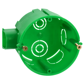 Коробка уст. КМ40004-10 блоч. для тв.стен 68х45 (ст.уз.) IEK