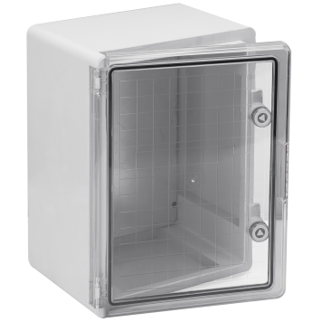Корпус пласт. ЩМПп 400х300х220мм пр. дв. УХЛ1 IP65 IEK