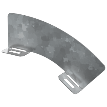 Перегородка разд. 50мм пов. верт. внеш. 45град HDZ IEK