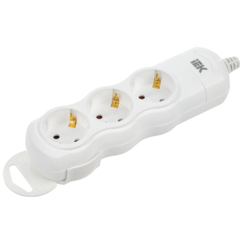 Розетка переносная разб. РПр03 3 места IEK