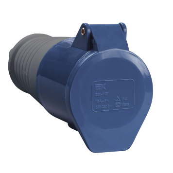 Розетка перенос. ССИ-213 16А-6ч 220В 2P+PE IP44 IEK