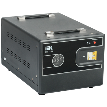Стабилизатор напр. 1-ф. переносн. 12кВА HUB IEK