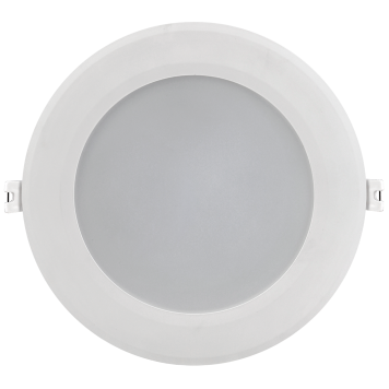 Светильник LED ДВО 1715 белый круг 15Вт 4000К IP40 IEK