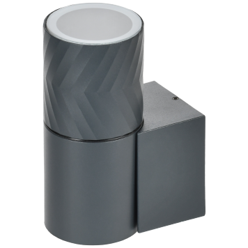 Светильник уличный 5107 настенный GU10 IP65 серый IEK