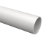 Труба гладкая жесткая ПВХ d=16 белая 2м (50м/компл) IEK