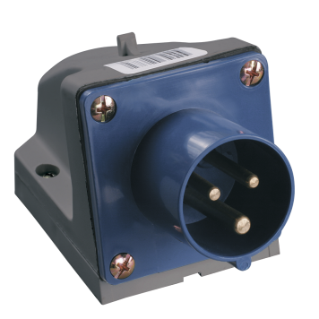 Вилка стац. ССИ-513 16А-6ч 220В 2P+PE IP44 IEK