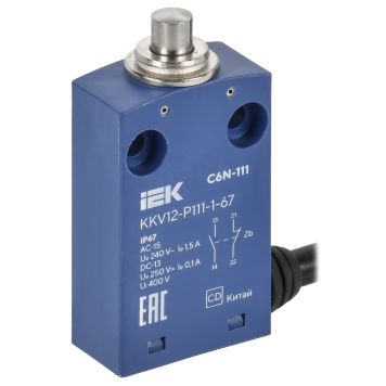 Выкл. конц. C6N-111 толкатель IP67 IEK