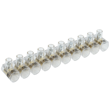 Зажим винтовой концевой изолированный КЗВИ 10 мм2 (10x1) IEK