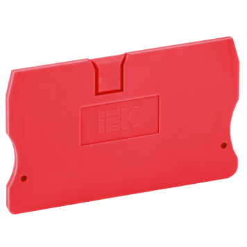 Заглушка для КПИ 2в-1,5/2,5 красная IEK