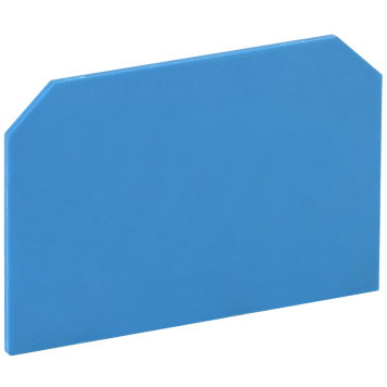 Заглушка для КВИ-16мм2 синяя IEK