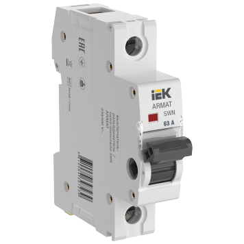 ARMAT Выключатель-разъединитель SWN 1P 63А IEK