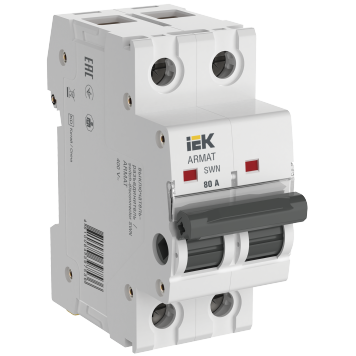 ARMAT Выключатель-разъединитель SWN 2P 80А IEK