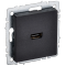 BRITE Роз. HDMI РHDMI-0-БрЧ черн. IEK