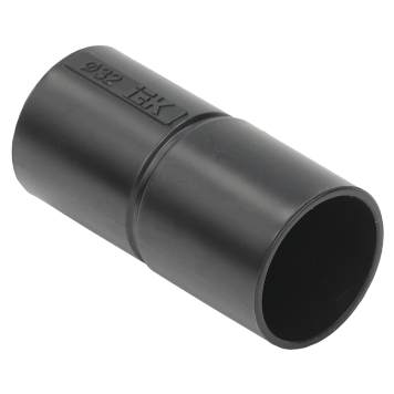 ELASTA Муфта труба-труба GI32G черная IEK