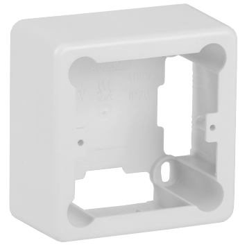 ELECOR Коробка универс. КМКУ 85х85х42мм нер. белая IEK