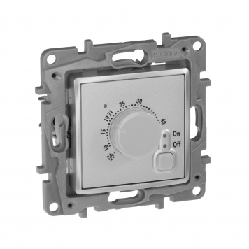 ETIKA Термостат электронный с инд. 16А 230В алюм.