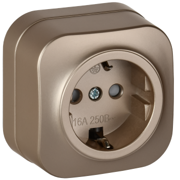 GLORY Роз. с з/к/ш о/у 16А РСш20-3-ХШм шамп. м. IEK