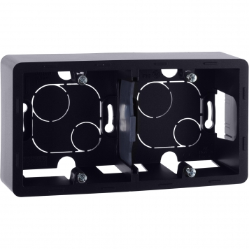 INSPIRIA Коробка для накл. монтажа 2-мест.антр.