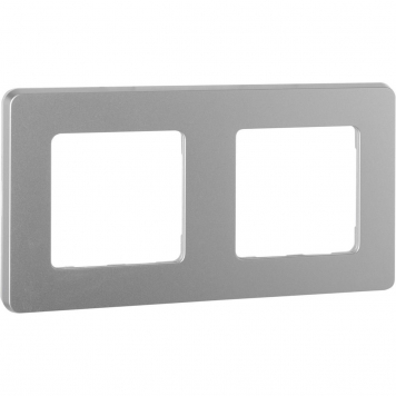 INSPIRIA Рамка 2-мест. алюм.
