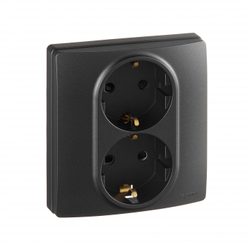 ETIKA Роз. 2-я с з/к/ш б/к 16А в сб. антр.