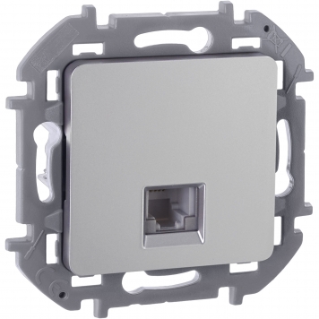 INSPIRIA Роз. телефонная RJ11 алюм.