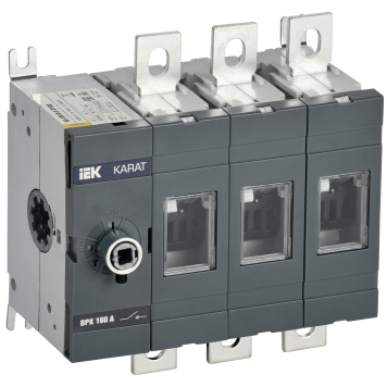 KARAT Выкл-разъед. ВРК без рукоятки 3P 160А IEK