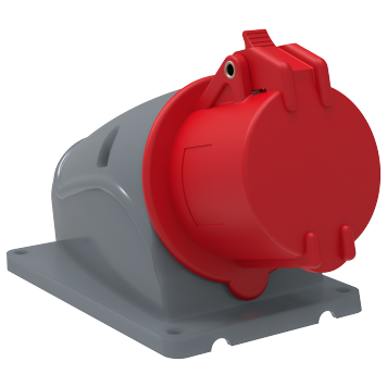 MAGNUM Розетка стац. ССИ-114 16А-6ч 380В 3P+PE IP44 IEK