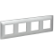 SKANDY Рамка 4-мест. SK-F04S сереб. IEK